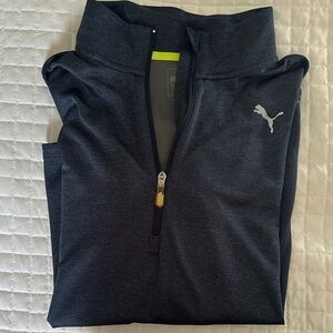 Puma Dark Blue Half-Zip Pullover